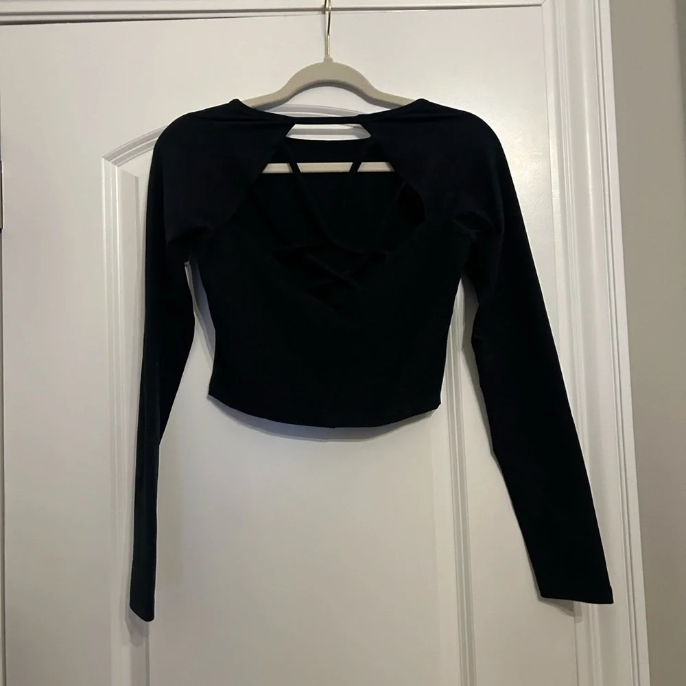 Beyond Yoga Spacedye Enlighten Cropped Pullover Long Sleeve